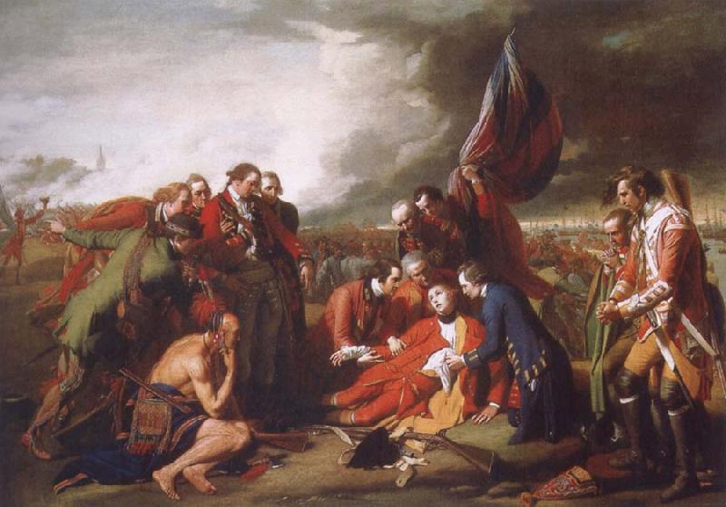 Benjamin West The Death of General Wolfe oil painting picture